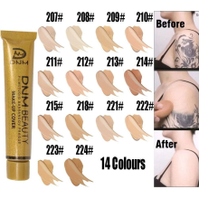 #207 Tattoo Cover Up Makeup Skin Scar Birthmark Waterproof Concealer Primer Cream