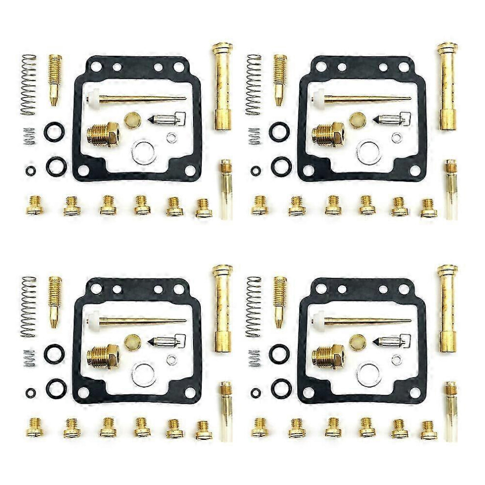 (As Show, One Size) 4 Set Carburetor Rebuild Kit Compatible With Xj750 Xj 750 1982- Carburador Repair Kit Replacement Parts 4909775555172