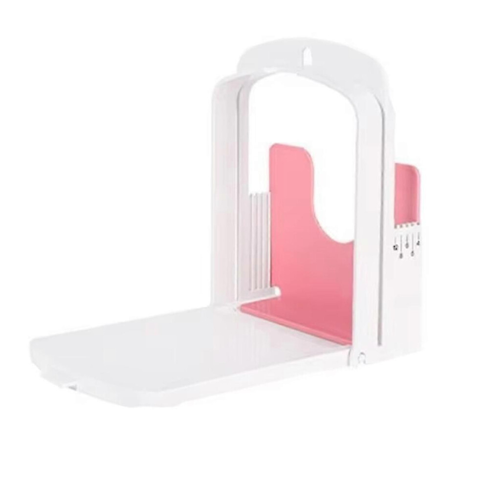 (As Show, One Size) Foldable Bread Slicer Stand - Diy Homemade Bread Toast Loaf Slicing Machine, Baking Tool With Adjus 4909775774146