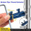 (As show, One size) Broken Pipe Thread Extractor, Broken Valve Thread Extractor, Stripped Screw Extractor, Faucet Valves Screws Extractor 5