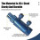 (As show, One size) Broken Pipe Thread Extractor, Broken Valve Thread Extractor, Stripped Screw Extractor, Faucet Valves Screws Extractor 2