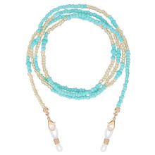 (As show, One size) Beaded Glasses Chain for Women Men Girls Colorful Eyeglasses Strap Eyewear Retainer Lanyards 7#