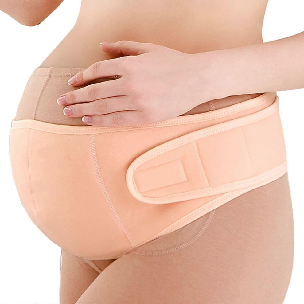 (As show, One size) Breathable Maternity Belt Pregnancy Support Brace Adjustable Belly Bands for Pregnant Women, L-image-OPC-PH6PGWK-NEW