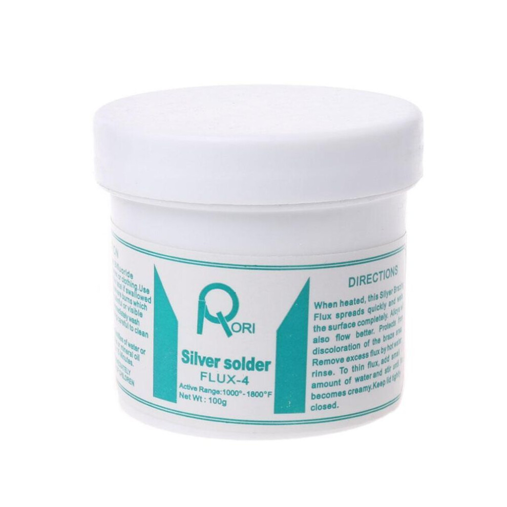 Household 100g Soldering Paste Flux Silver Brass Brazing Powder Suitablefor Welding Copperaluminum Soldering Paste Flux