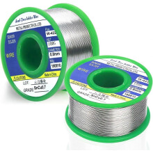 (As show, One size) 2PCS 0.8mm Lead Free Solder Wire 200g, Sn 99.3 Cu 0.7 Solder Wire with Rosin Core for Tin Solder for Electric Soldering, Electric Soldering and DIY