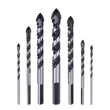 (As show, One size) 7pcs Tungsten Carbide Masonry Drill Bit Set for Porcelain, Tile, Concrete, Brick Wall, Glass, Mirrors, Plastic, Masonry and Wood (3 4 5 6 8 10 12mm)