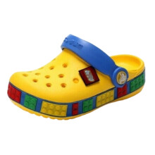 (Yellow, C8-9=15.5-16cm) Summer Girl Boys Children Style Crocband Clog Kids Beach Shoes Sandals Gifts