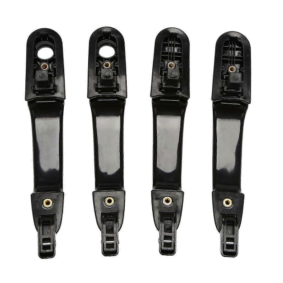 (As show, One size) Car Stylings Front Rear Right Left Black Exterior Outside Door Handle compatible with 2005 2006 2007 2008 2009 82650-2E020-CA/8266-image-OPC-PH6PRHV-NEW