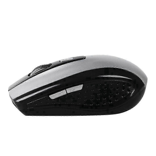 (As show, One size) 2.4G USB Receiver Wireless Optical Mouse Mice compatible with PC Laptop ,Silver 2