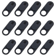 (As show, One size) , 12-Pack Ultra Thin Design Web Camera Cover Slide compatible with Laptop, PC, , , Computer, , Pro-