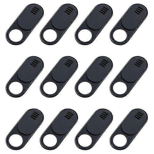(As show, One size) , 12-Pack Ultra Thin Design Web Camera Cover Slide compatible with Laptop, PC, , , Computer, , Pro-