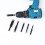 (As show, One size) 2Pc Dry Diamond Drill Bit compatible Ceramic Tile, Quick-Change Hexagonal Shank Stone Hole Drill Bit (6mm)-C12 2