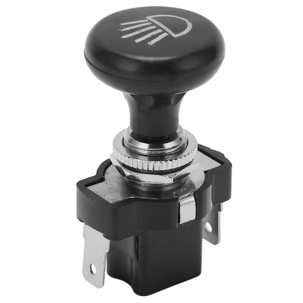 (As Show, One Size) Club Car Headlight Switch Push Pull Type 4034 12V 15Amp Universal Replacement For Ezgo 4909775546163
