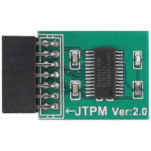 (As show, One size) TPM 2.0 Encryption Security Module Remote Card LPC-14PIN Module 14Pin LPC compatible with MSI TPM2.0 LPC 14 Pin
