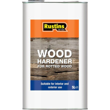 Fast Drying Rotted Decayed Wood Hardener Rustins 5 Litre