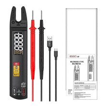 (As show, One size) U0 Digital Clamp Meter compatible withk DC AC 100A Smart Ammeter Pliers TRMS Current Auto Multimeter Voltage Electrical Tester