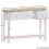 Vida Designs (White & Oak) Arlington 3 Drawer Console Table Hallway Unit 7