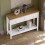 Vida Designs (White & Oak) Arlington 3 Drawer Console Table Hallway Unit 5
