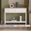 Vida Designs (White & Oak) Arlington 3 Drawer Console Table Hallway Unit 6