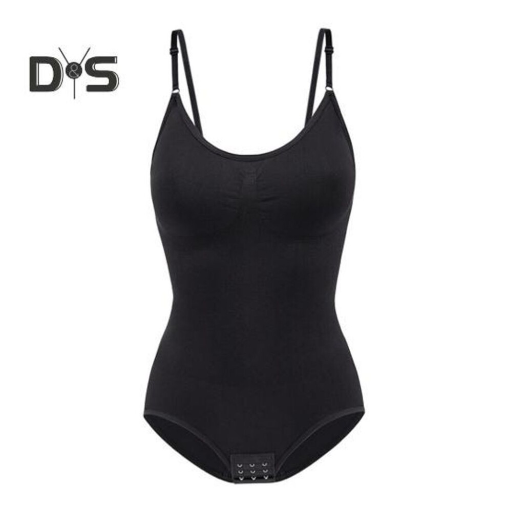 (black, M) Body Sculpting Bodysuit Abdominal Tightening Tights Seamless Shaping Underwear for Ideal Figure Lifts Buttocks Smooths Abdomen Shapewear
