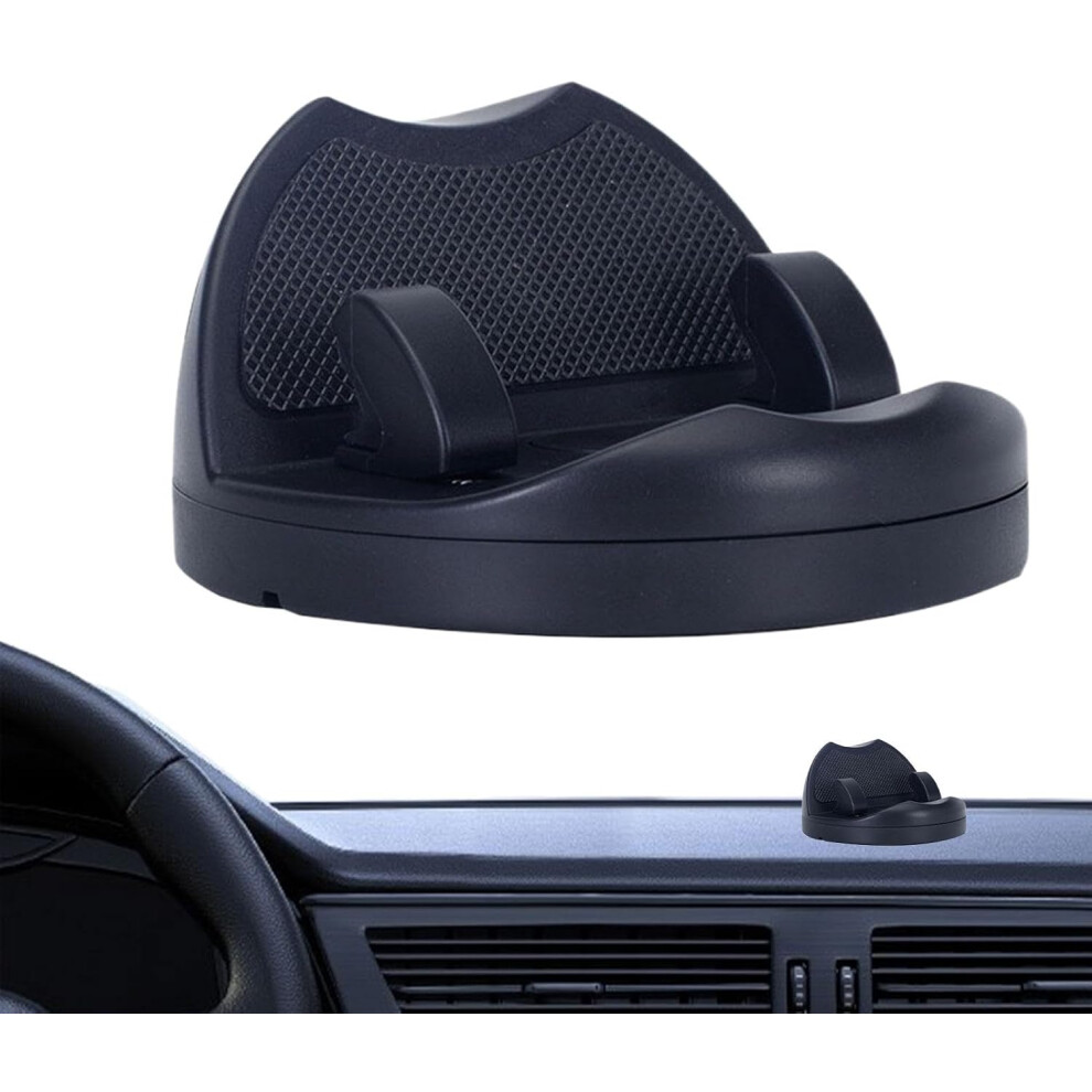 Car Phone Holder Mount, 360-Degree Rotation Car Mobile Stand, Vehicle Dashboard Navigation Holder for, Trucks, Auto, Suvs