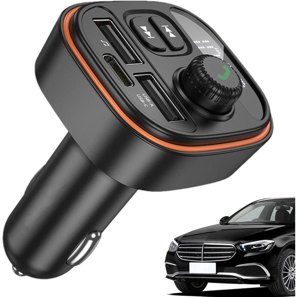 USB C Car Charger | Car Charger Car Phone Charger - Splitter Adapter Automobile Chargers Multi-Functional Stylish for Commuters Technology