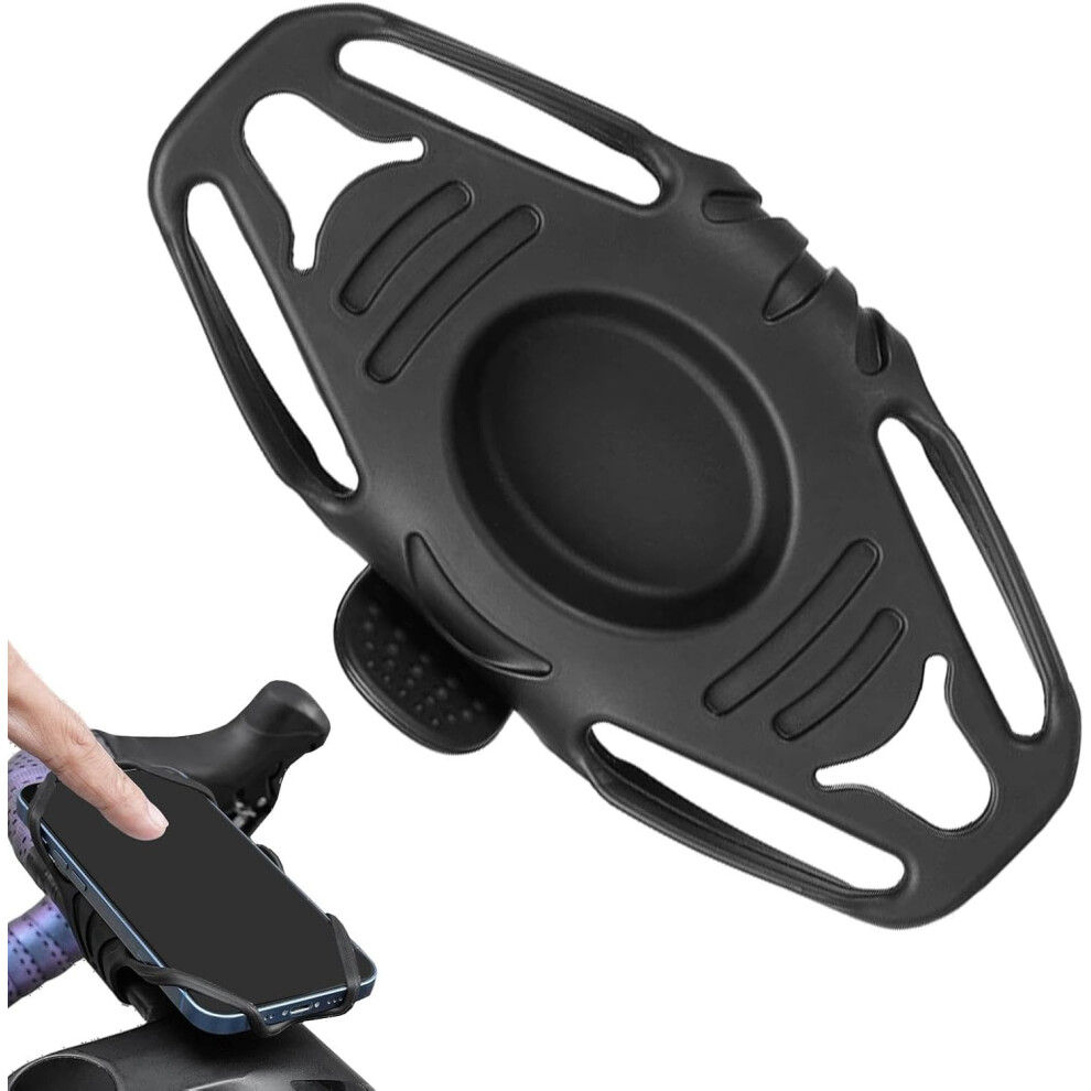 Silicone Bikes Phone Mount | Phone Mount for Scooters - Stable Cellphone Silicone Clamp, Motorcycle Phone Mount for Secure Riding Experience