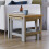 Vida Designs (Grey & Oak) Arlington Nest of 2 Tables Side Lamp Table Set 5