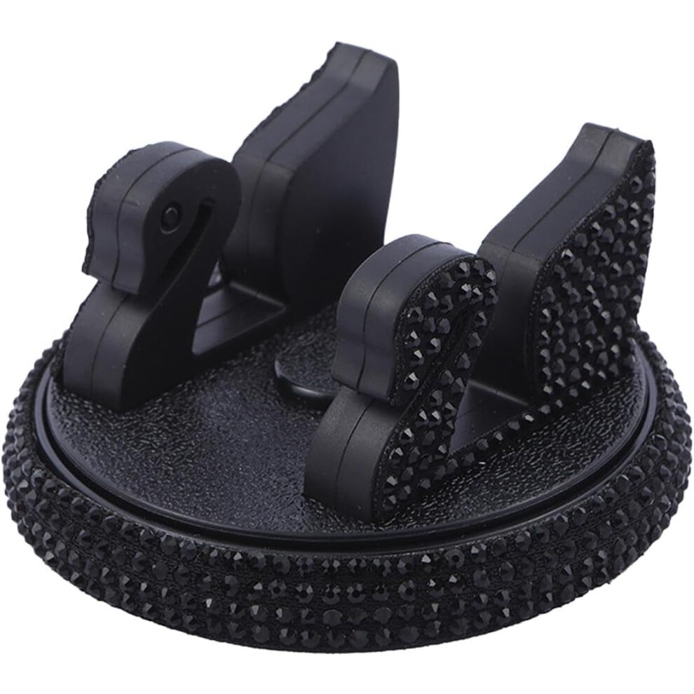 Car Phone Holder, Dashboard Phone Holder, Multifunctional Dashboard Phone Holder, Non-Slip Bling Mobile Phone Holder for Dashboard, 360 Degree