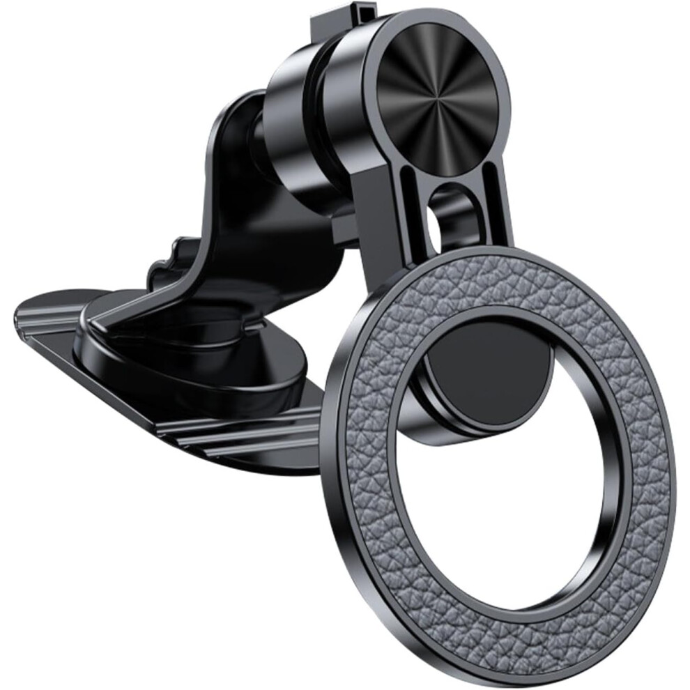 Magnetic Mobile Phone Holder - Mobile Phone Navigation Mount Bracket for Auto - Anti-Vibration Car Navigation Holder for Trucks, Small, Sedans, SUVs,