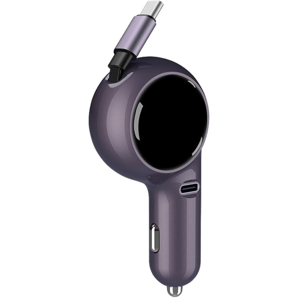 Car Phone Charger,Vehicle Charging Adapter | Super Fast Car Charger Adapter, Multifunctional Type-C Car Charger for Phone, Tablet, Earphones
