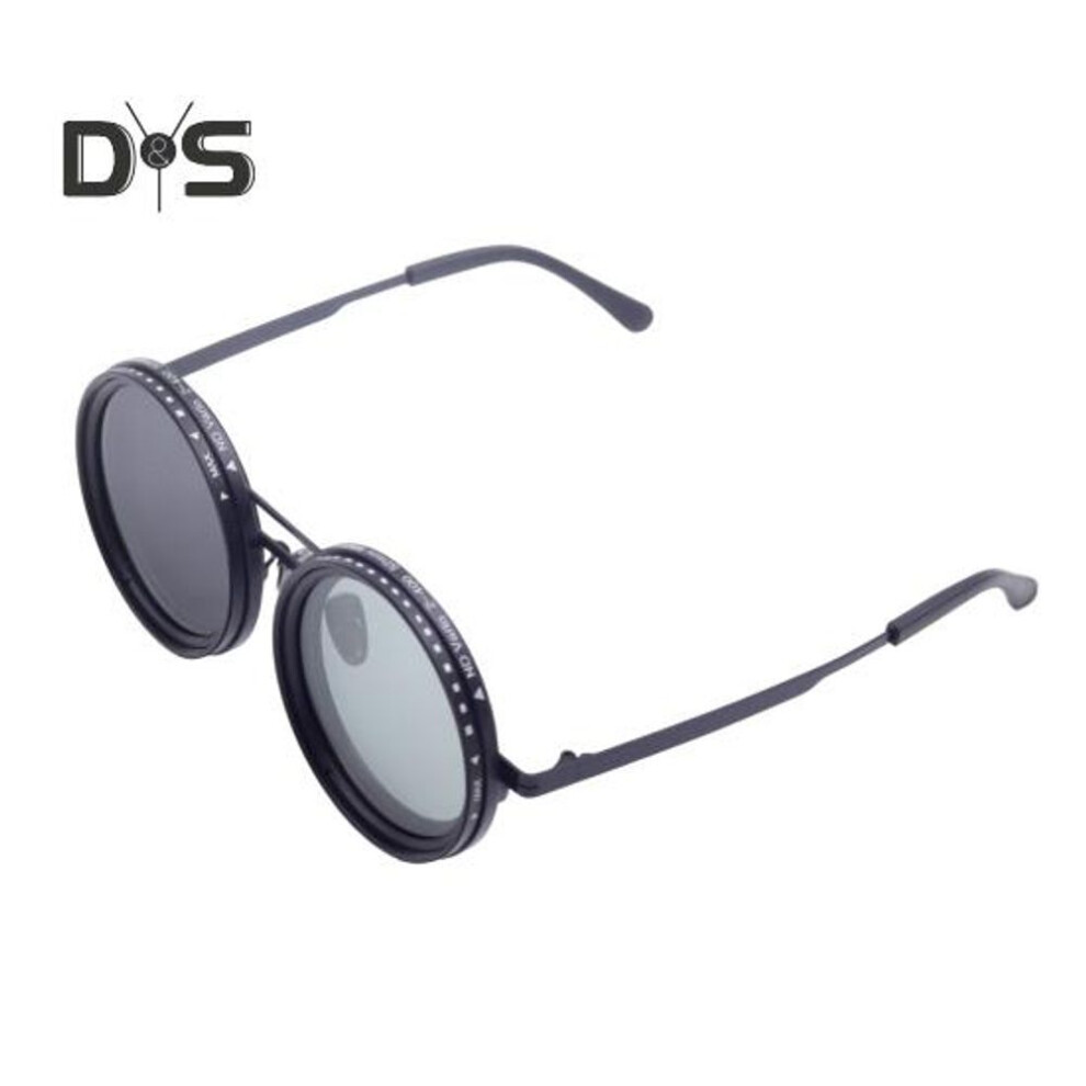 (as the picture, A) Men Round Polarized Sunglasses With Advanced Nd Filter Tech Infinity Dimming For Comfort Multifunctional Glasses For Outdoor Adventures Everyday Use