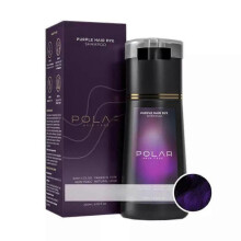 (Purple) Polar Hair Dye Shampoo, Polar Hair Care, Hair Care Shampoo 200ml