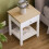Vida Designs (White & Oak) Arlington 1 Drawer Oak Bedside Storage Table 3