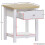 Vida Designs (White & Oak) Arlington 1 Drawer Oak Bedside Storage Table 7
