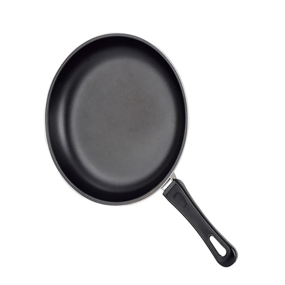 (25cm) Frying Pan Durable Non-stick Skillet Mini Thick Steak Flat Cooking Pan Iron