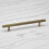 (160mm Handle) Antique Brass Hexagon Handles Kitchen Cabinet Pulls 5