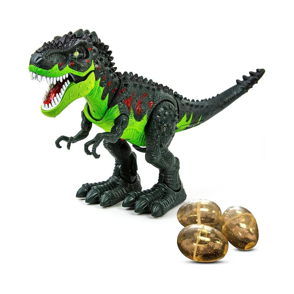 Red/Light T-Rex Dinosaur Toy, Fire Breather With Mist Spray And Interactive Toy For Children
