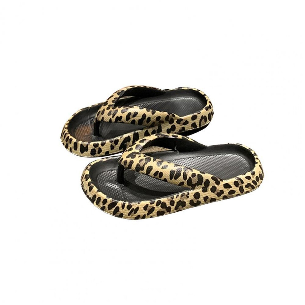 (black, 42-43) 1 Pair Great Casual Slippers  Eva Lightweight Beach Slippers  Women Summer Cloud Flip Flops Slides Sandals