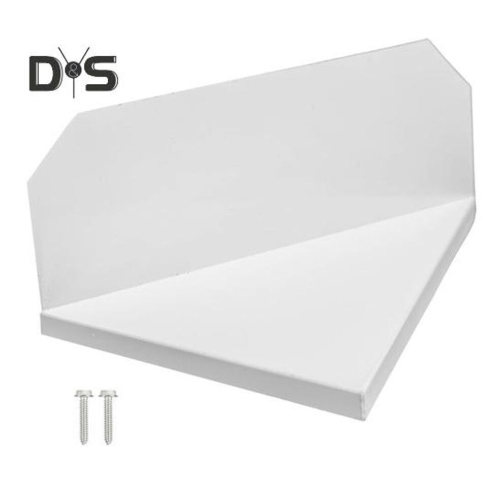 (as the picture, Median hairstyle) Rain Gutter Diverter Roofing Splash Guard Alternative High Durability Universal Fit Easy Installation Roof Rain Diverter