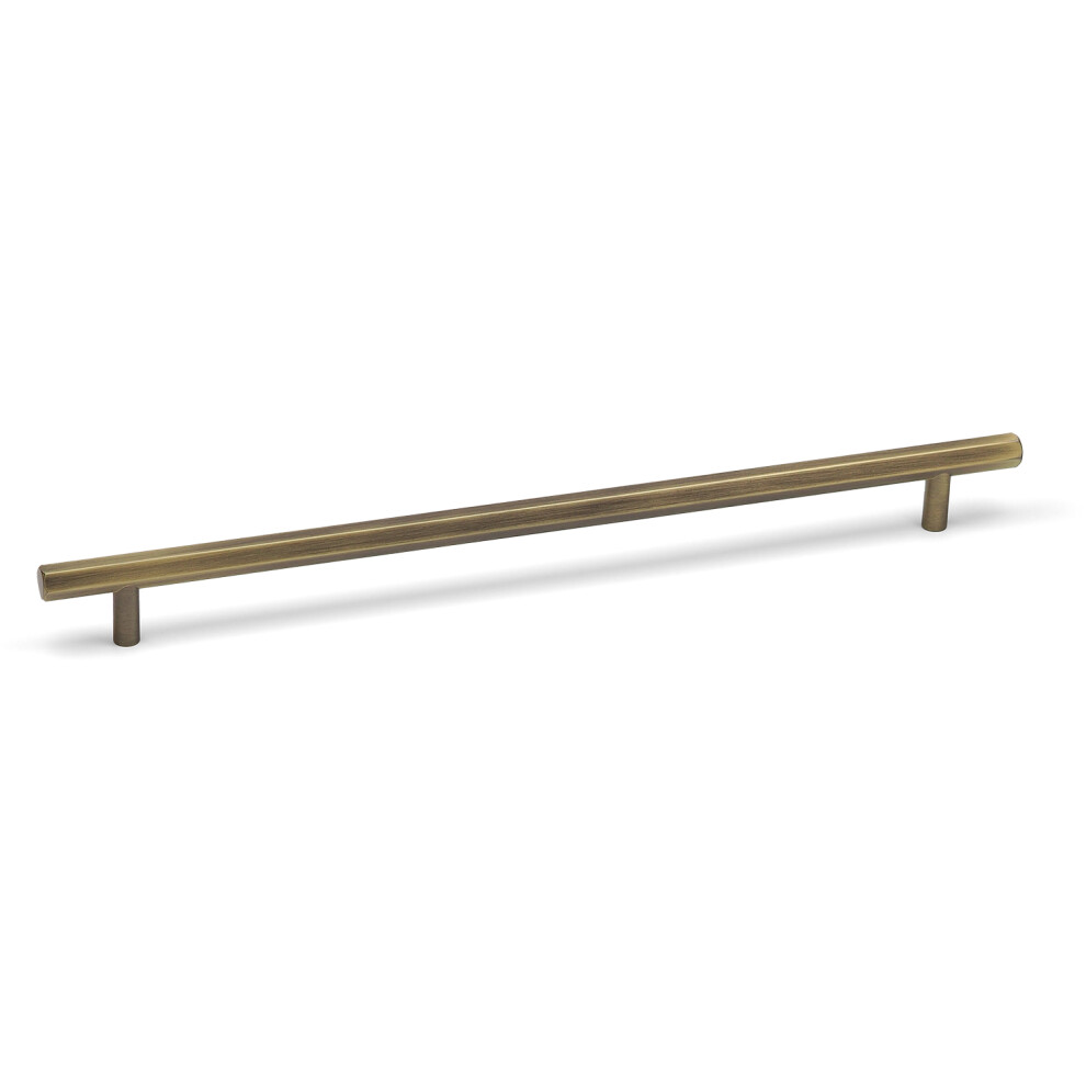 (320Mm Handle) Antique Brass Hexagon Handles Kitchen Cabinet Pulls 5056767300391