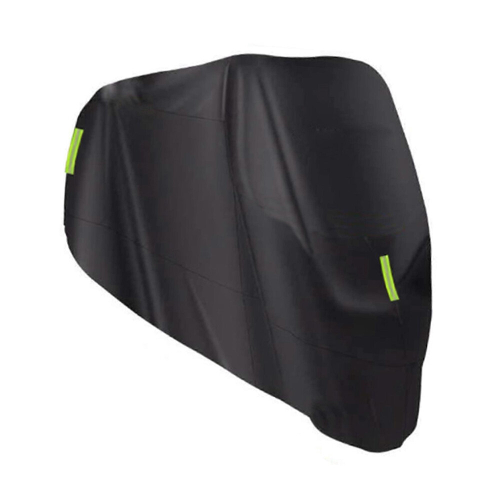 (As Show, One Size) Universal Motorcycle Cover Â All Season Waterproof Outdoor Protection Against Dust, Debris, Rain And 6909775611425