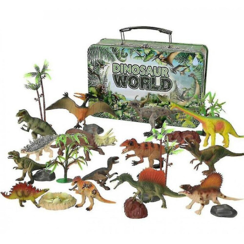 14pcs Dinosaur Toy Set Simulation Dinosaur Model Toy