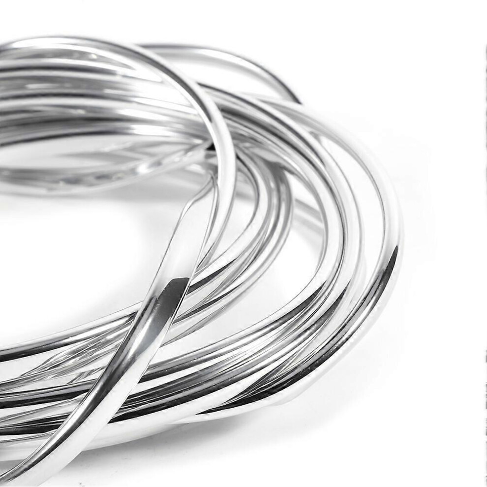 (As Show, One Size) 4M Auto Car Interior Door Grille Molding Trim Flexible Decoration Styling Strip 6909775567807
