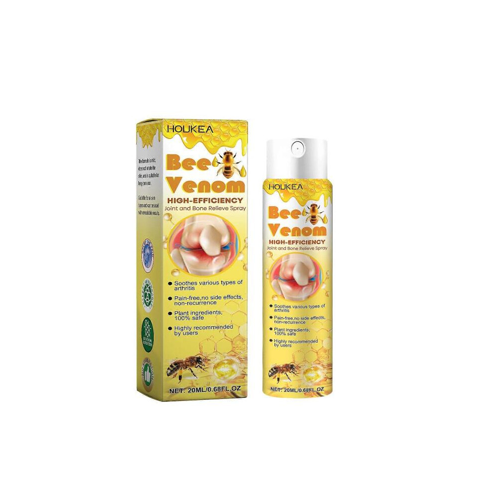 (3Pcs) Bee Venom Spray, Bee Venom Joint and Bone Care Spray, Bee Venom Joint Relieve Spray, Joint Massage Spray For Joint Muscle Discomfort