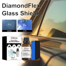 (2pcs - 60ml) Windshield Crack Repair Agent, Windshield Repair Nano Fluid Filler, Car Windshield Glass Repair Sticky With Sponge for Chips Cracks