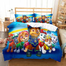 (200x200cm) Paw Paw Expedition Digital Print Quilt Cover Set-807470paw