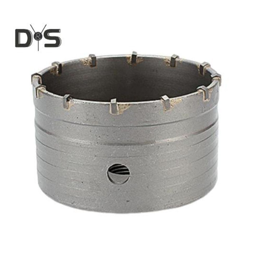 (as the picture, 90MM hole opener) Electric Drill Hole Opener 30-160m Concrete Wall Hole Saw Hammer Drill Bit Multifunctional Air Conditioning Professional Hole Opening Equipment
