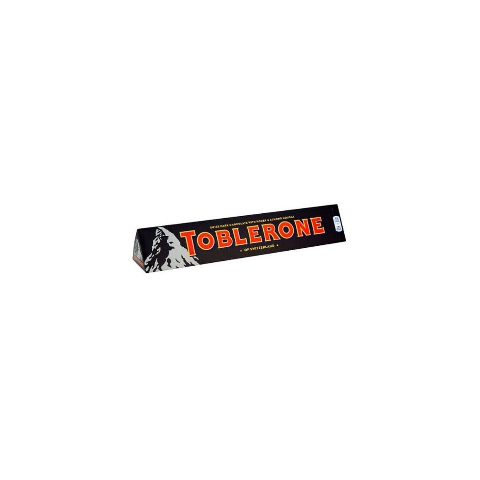 Toblerone Swiss Dark Chocolate With Honey And Almond Nut Bar 100G