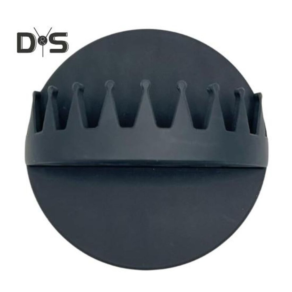 (black) Shower Hair Catcher Wall Mounted Silicone Hair Collector Suction Cup Hair Grabber Bathroom Bathtub Drain Protector for Shower Sink Bathing Area